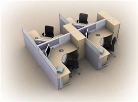 碧江最新屏風(fēng)辦公桌效果圖