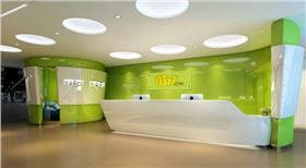 創(chuàng)思科技前臺接待區(qū)