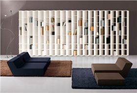 辦公家具公司——輕柔過(guò)度的辦公書(shū)架