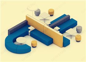 上海碧江辦公家具廠:布藝辦公沙發(fā)保養(yǎng)方法