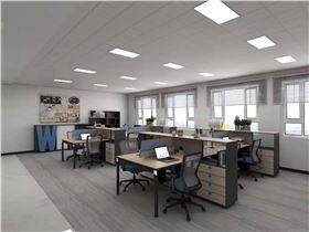 簡易屏風(fēng)隔斷辦公桌