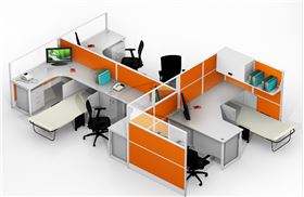 定制屏風(fēng)辦公桌