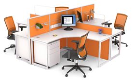 定制屏風(fēng)辦公桌