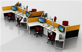 屏風(fēng)隔斷辦公桌