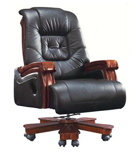 實(shí)木皮質(zhì)辦公椅