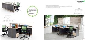 玻璃鋁合金隔斷辦公桌