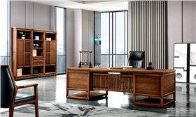實木簡約辦公桌