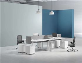 白色現(xiàn)代辦公桌