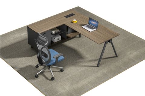 時(shí)尚美觀經(jīng)理膠板辦公桌