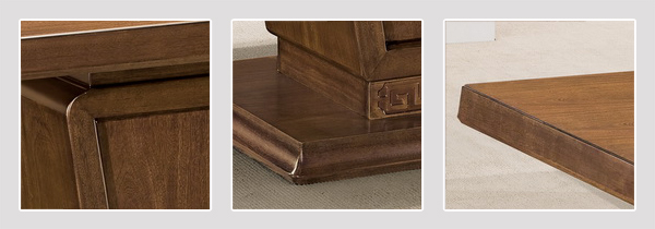 四人會議桌細節(jié)圖