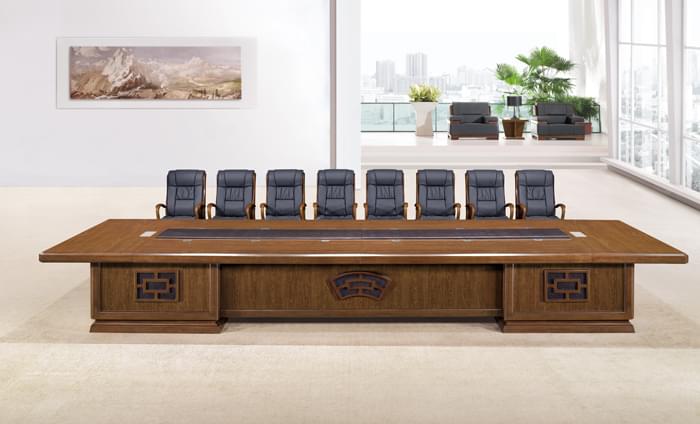 大型會議桌搭配效果圖
