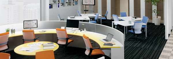 職員辦公區(qū)家具定制設(shè)計(jì)