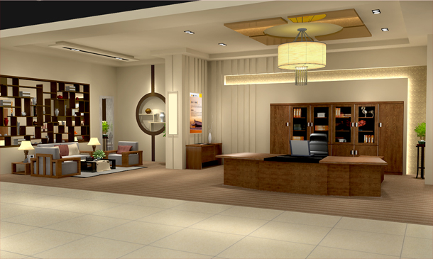 上海辦公家具廠實木辦公家具體驗館