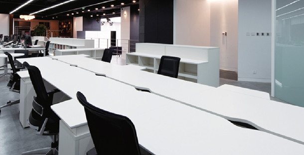 上海辦公家具廠——日產(chǎn)中國設計中心職員辦公區(qū)