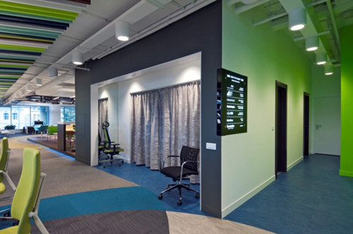 上海辦公家具廠——美團過道辦公家具設(shè)計