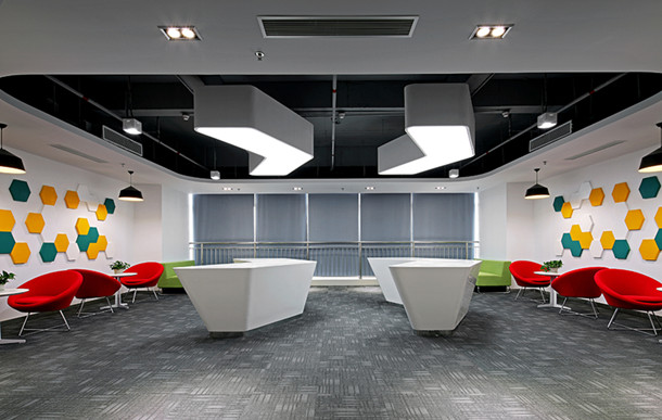 上海辦公家具品牌:排隊網(wǎng)休閑區(qū)