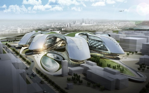 上海辦公家具品牌廠家——攜程網(wǎng)總部辦公大樓凌空SOHO