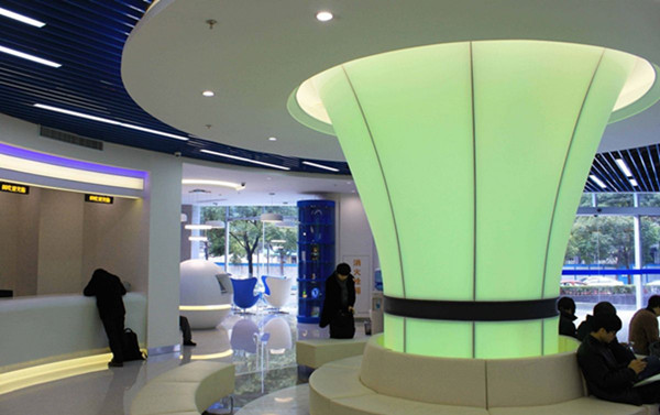 上海辦公家具品牌廠家——攜程網(wǎng)接待大廳1