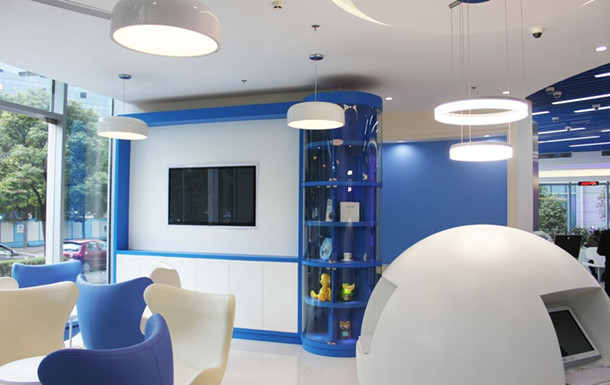 上海辦公家具品牌廠家——攜程網(wǎng)接待大廳2