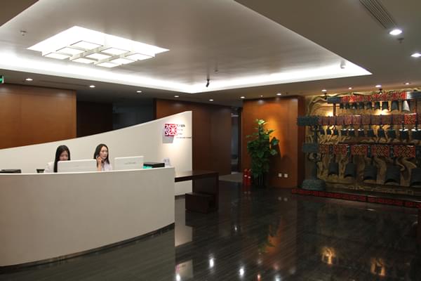 上海辦公家具廠家——碧江辦公家具網(wǎng)為漢今國際打造的前臺(tái)