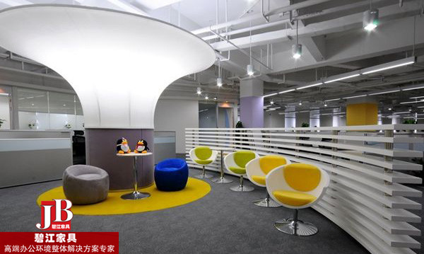 騰訊上海總部辦公空間的獨特設計