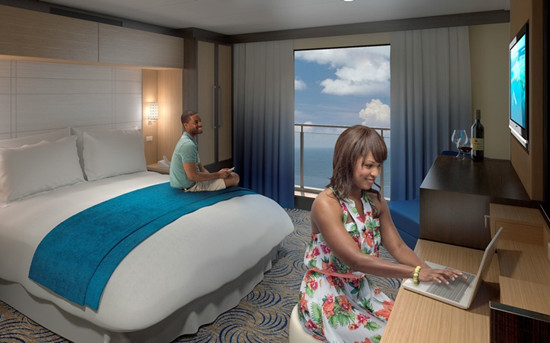 海洋量子號主人套房