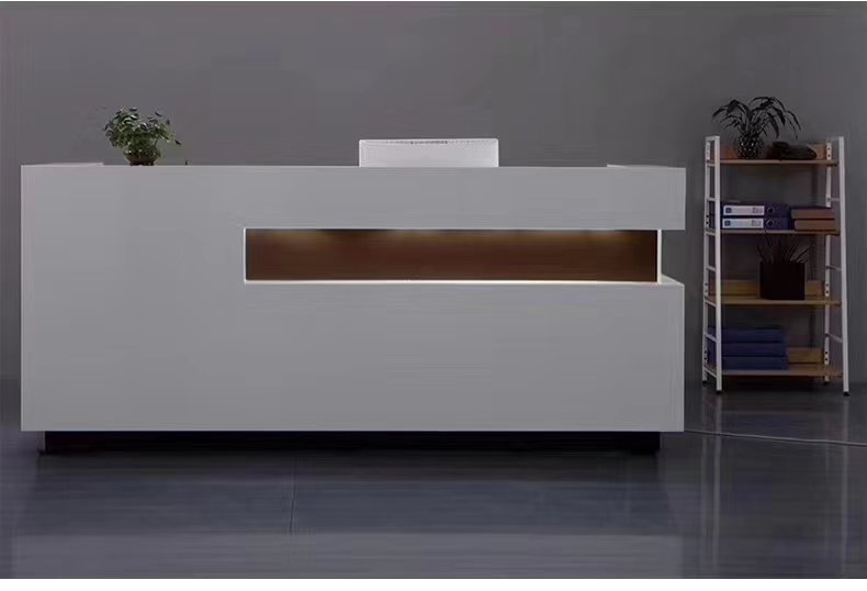 辦公碧江辦公家具前臺(tái)定制