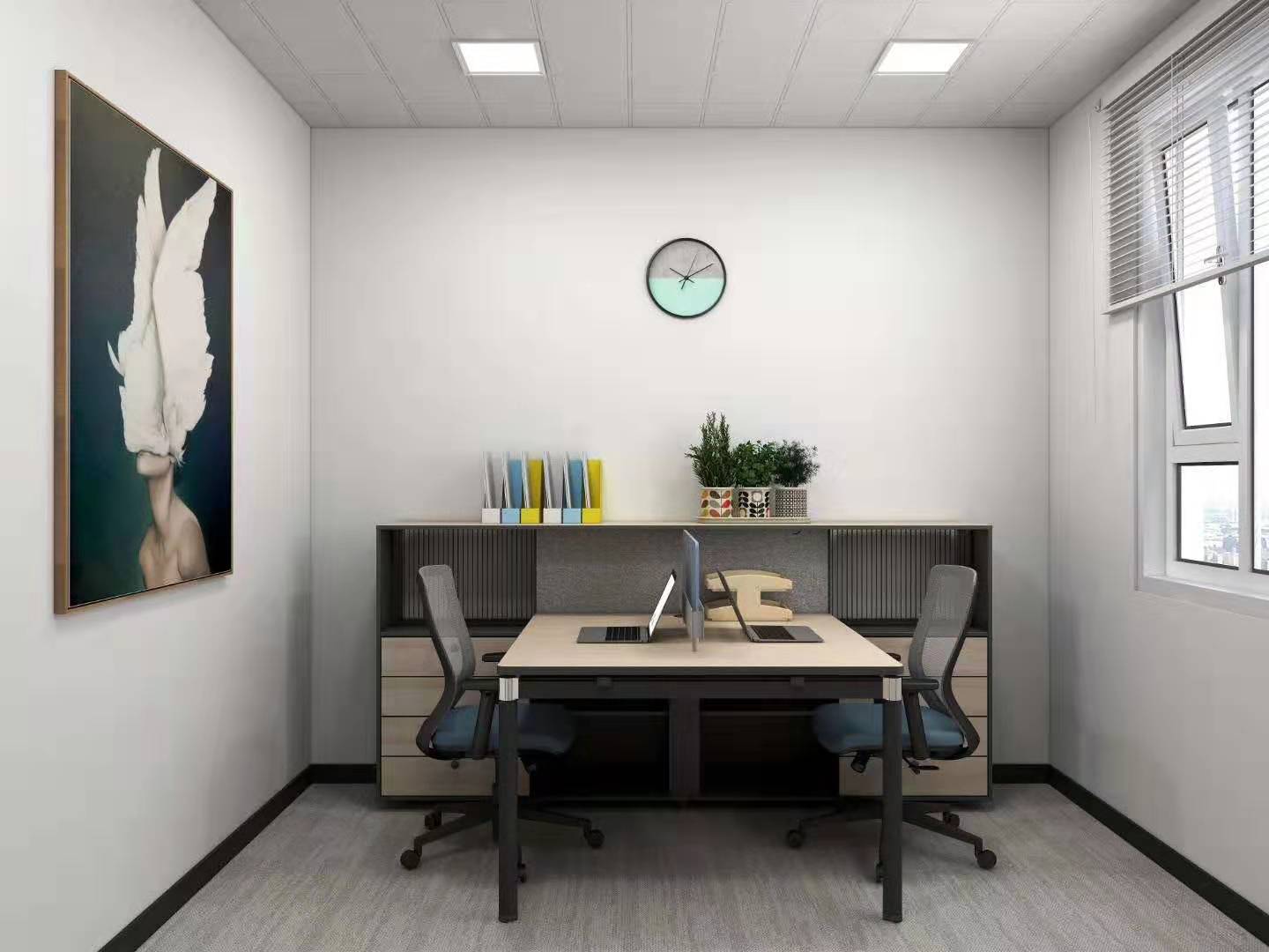 簡(jiǎn)易屏風(fēng)隔斷辦公桌