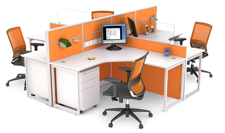 定制屏風(fēng)辦公桌