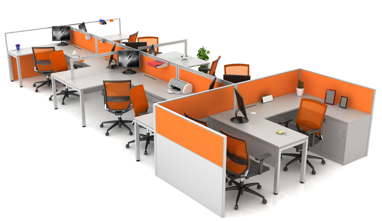 定制屏風(fēng)辦公桌