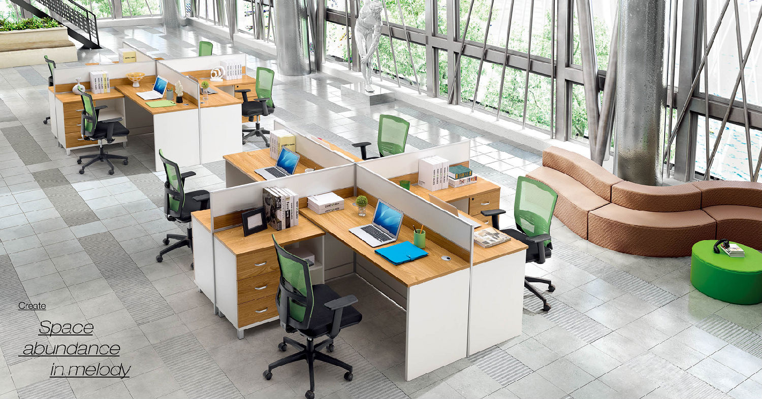 屏風(fēng)式辦公桌廠家