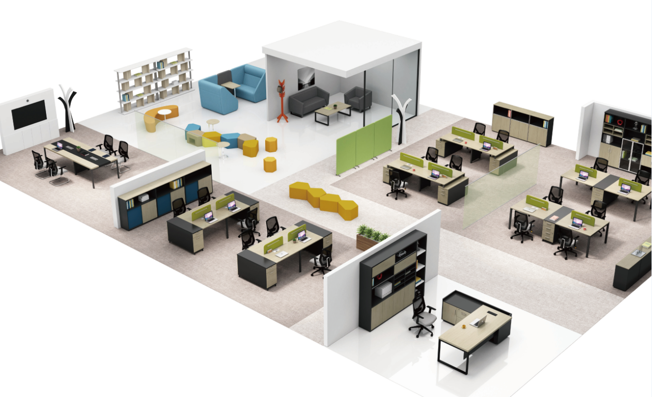 現(xiàn)代簡(jiǎn)約辦公桌