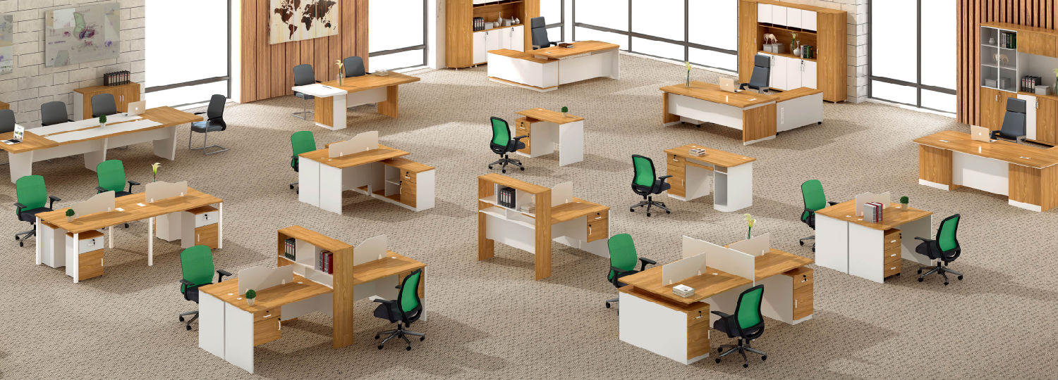 板式組合辦公桌