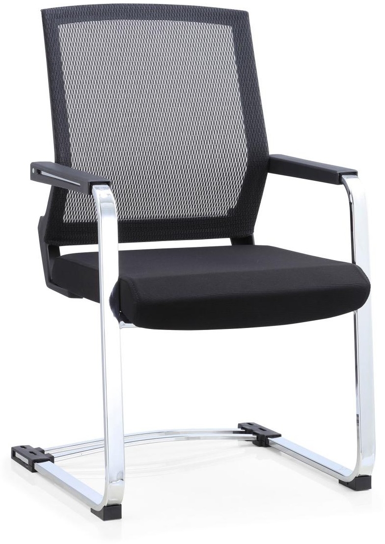 網(wǎng)布弓形辦公椅