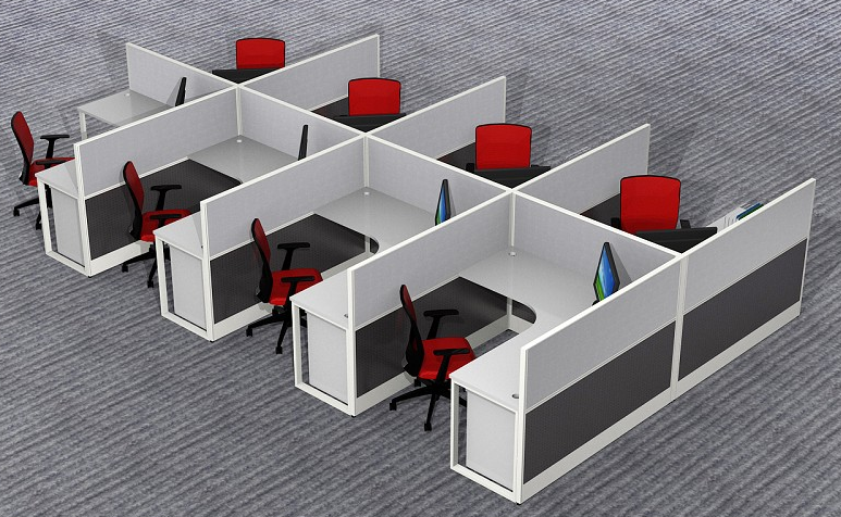 屏風(fēng)隔斷辦公桌