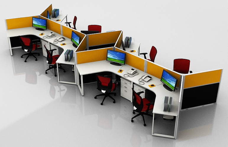 屏風(fēng)隔斷辦公桌