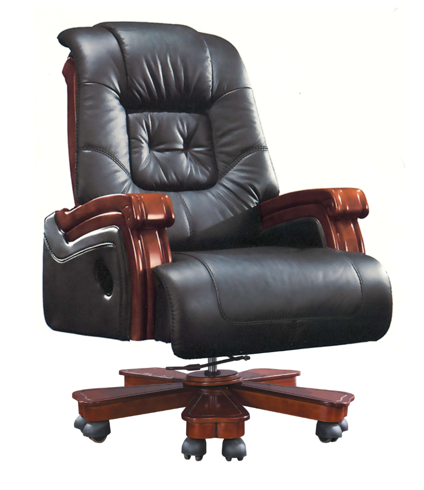 實(shí)木皮質(zhì)辦公椅