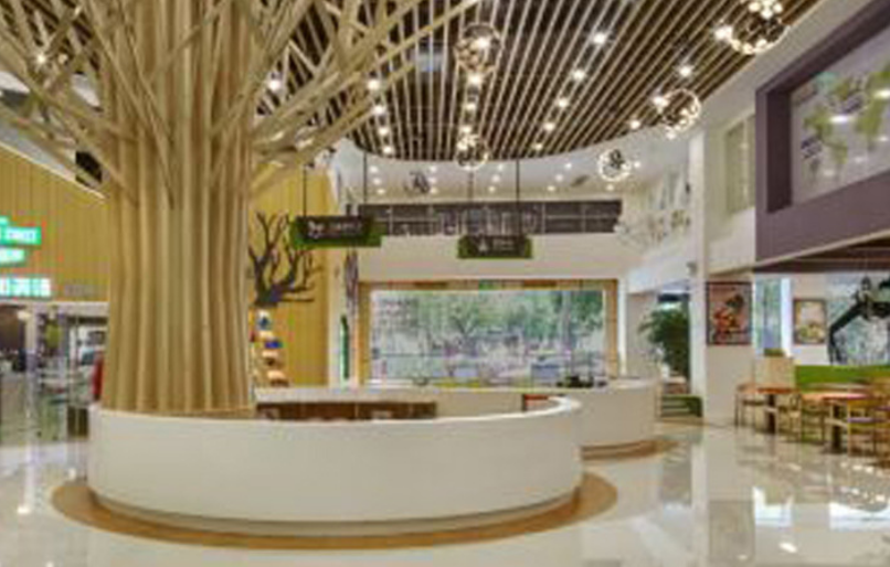 前臺(tái)圓形辦公桌