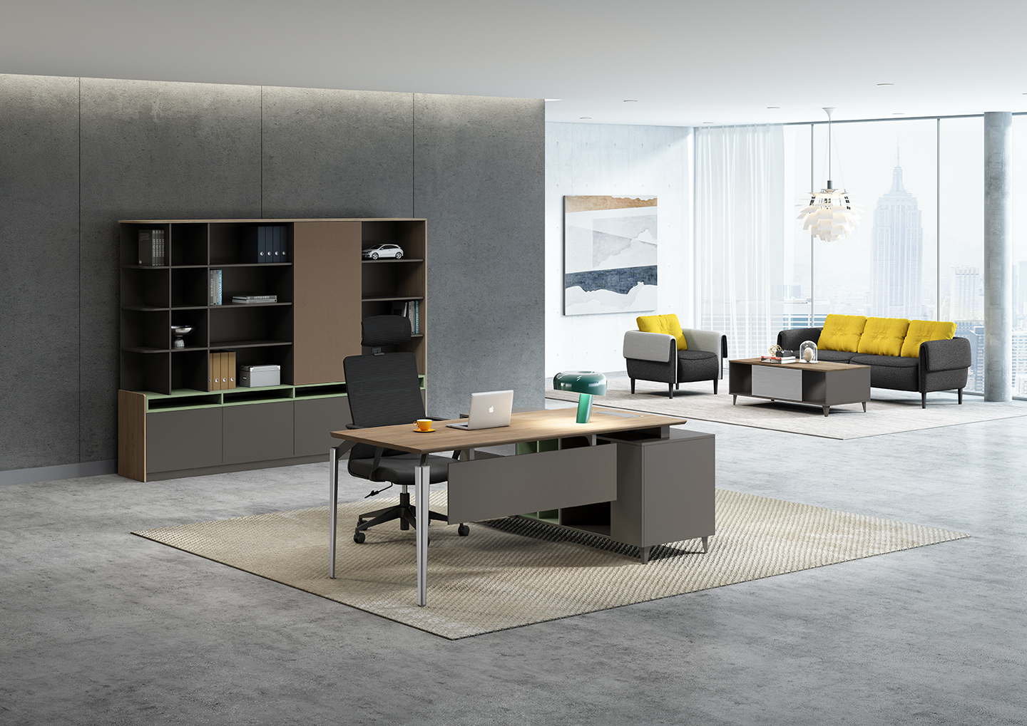 簡(jiǎn)約主管桌 簡(jiǎn)約主管桌