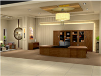 上?，F(xiàn)代辦公家具線下展示廳