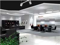 上?，F(xiàn)代辦公家具線下展示廳