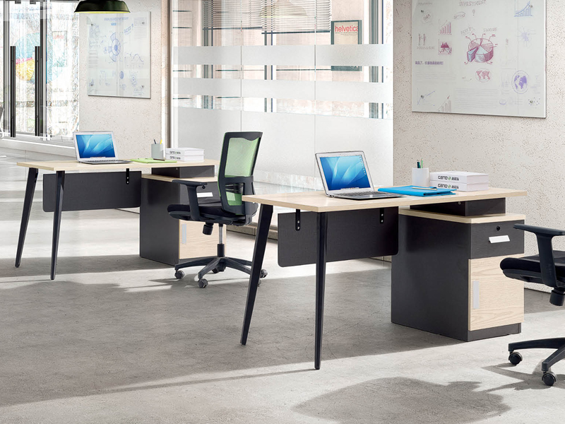 白橡木辦公桌員工位即裝即用單人位二人位四人位 白橡木辦公桌員工位即裝即用單人位二人位四人位