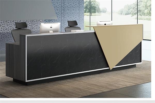 3.2米前臺接待臺現(xiàn)代簡約創(chuàng)臺吧臺 3.2米前臺接待臺現(xiàn)代簡約創(chuàng)臺吧臺