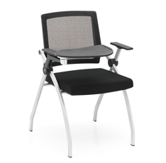 時尚可折疊培訓(xùn)椅，帶寫字板會議椅T803SH-Y