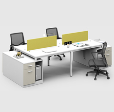 現(xiàn)代辦公卡位 員工辦公桌 時尚四人卡位 WB2412