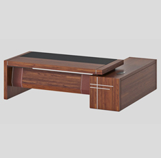 木質(zhì)油漆中式簡(jiǎn)約老板經(jīng)理辦公桌大班臺(tái)3.2m