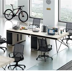 工業(yè)風(fēng)辦工桌員工電腦桌幾何系列